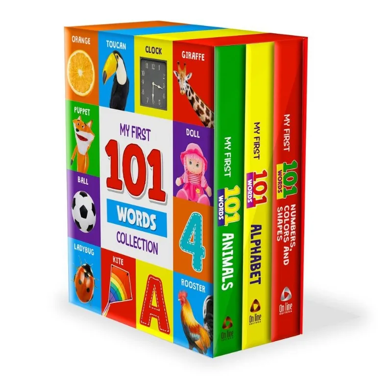 My First 101 Words Collection - Box Com 3 Livrinhos