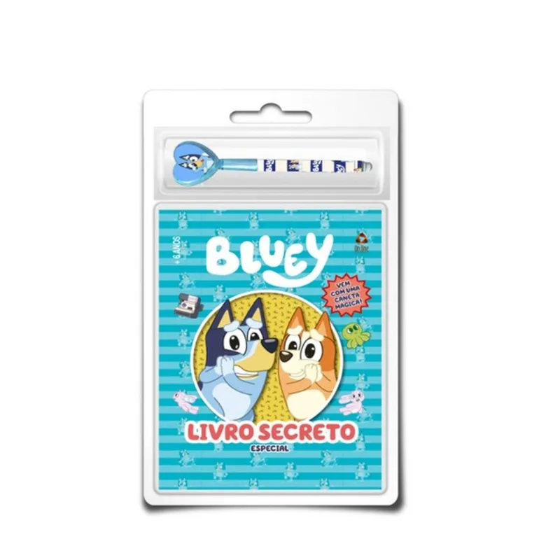 BLUEY LIVRO SECRETO ESPECIAL