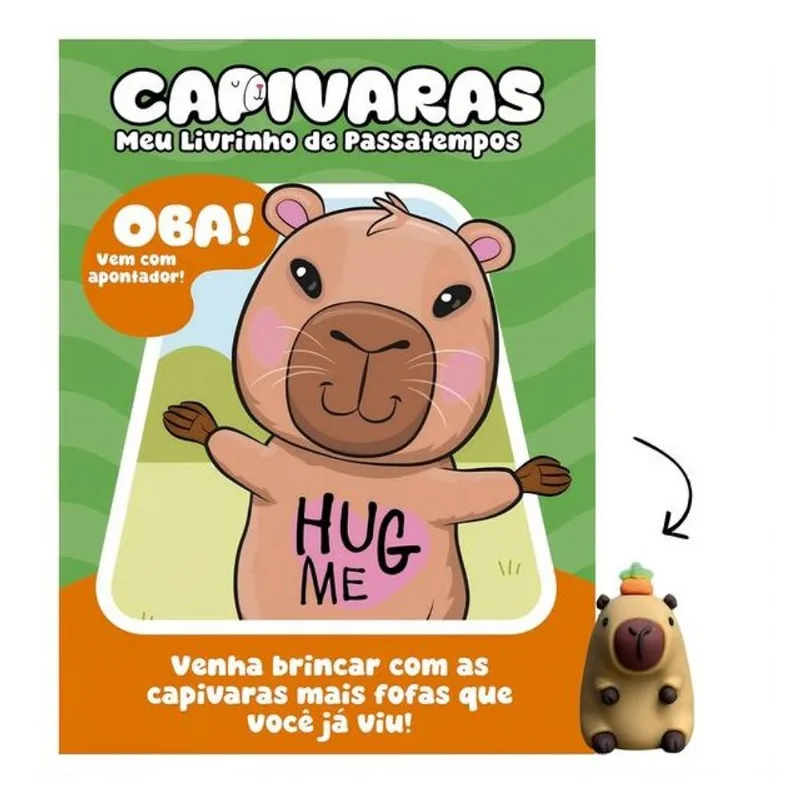 CAPIVARAS MEU LIVRINHO DE PASSATEMPOS