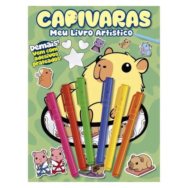 CAPIVARA MEU LIVRO ARTÍSTICO