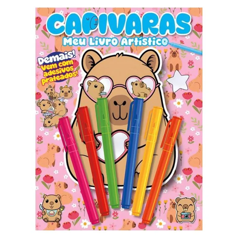 CAPIVARA MEU LIVRO ARTÍSTICO