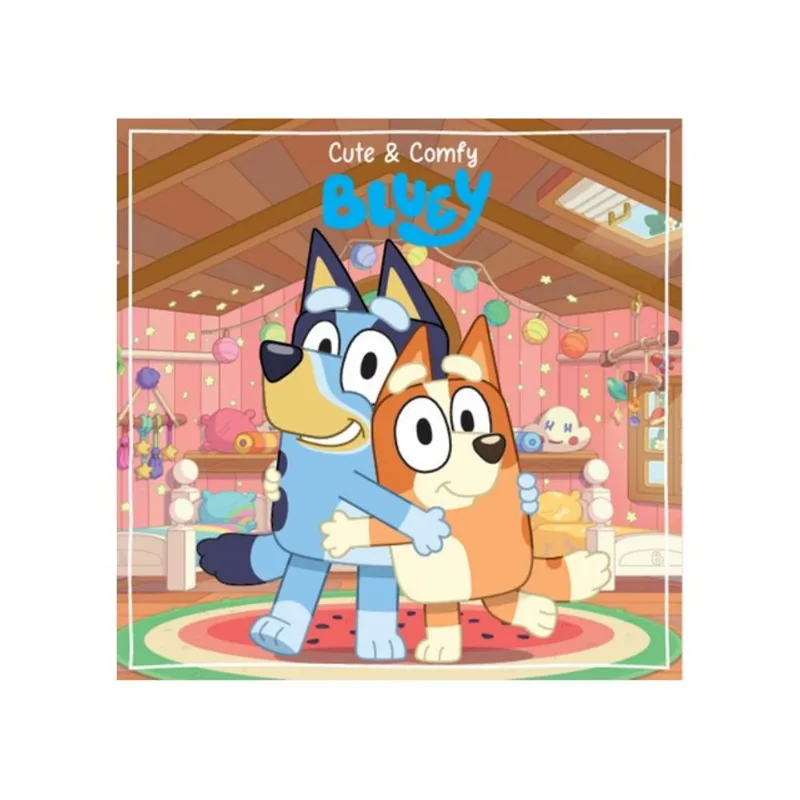 BLUEY CUTE & COMFY - LIVRO DE COLORIR PARA CRIANÇAS