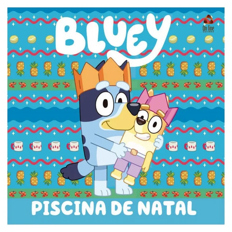 BLUEY LIVRO DE HISTÓRIA - PISCINA DE NATAL