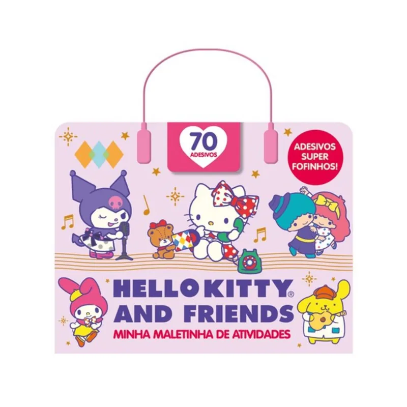 HELLO KITTY AND FRIENDS MINHA MALETINHA DE ATIVIDADES