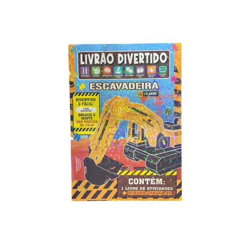 QUEBRA CABEÇA LIVRÃO DIVERTIDO