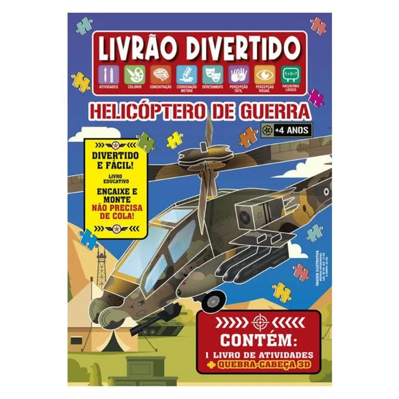 QUEBRA CABEÇA LIVRÃO DIVERTIDO