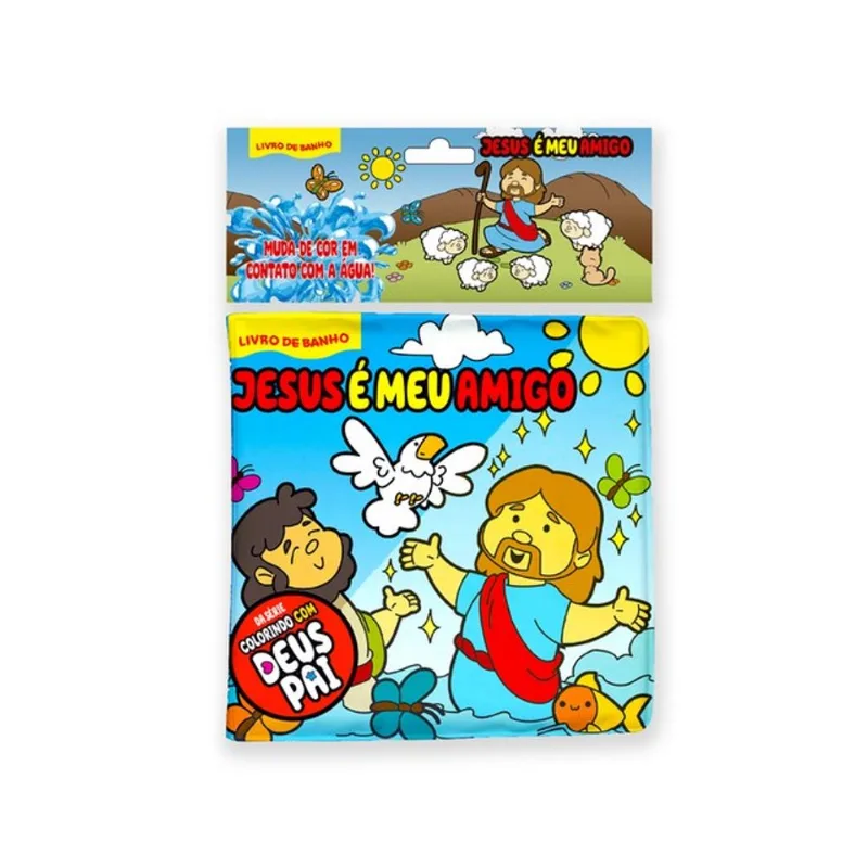 COLORINDO COM DEUS PAI LIVRO DE BANHO