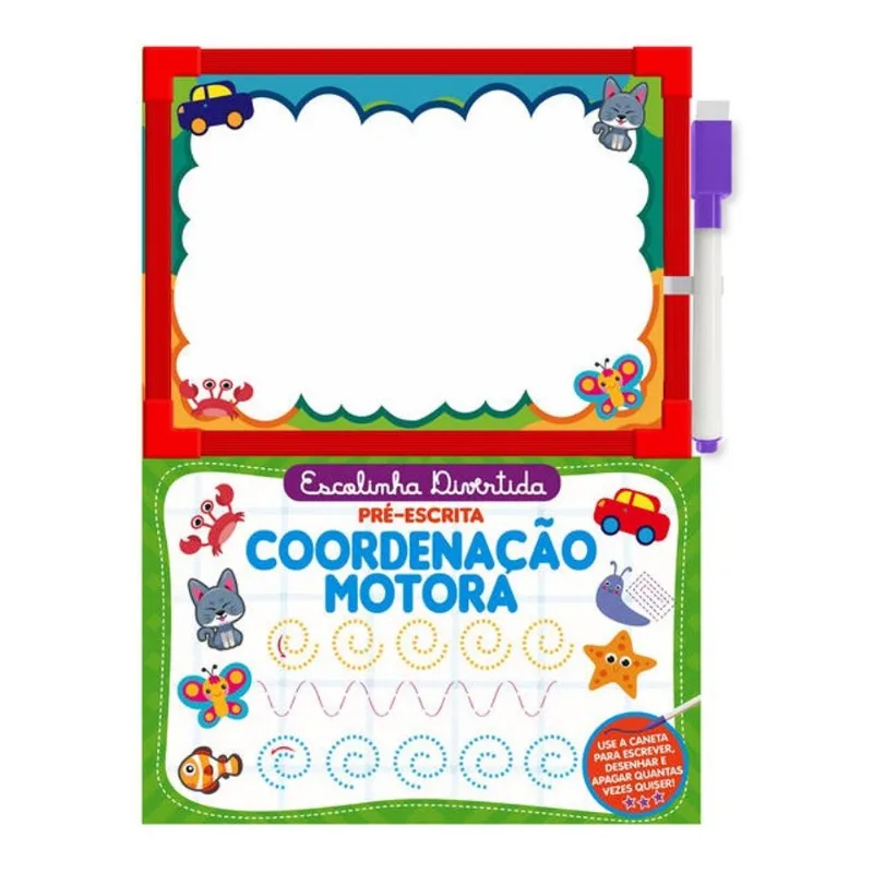 SÉRIE ESCOLINHA DIVERTIDA COORDENAÇÃO MOTORA