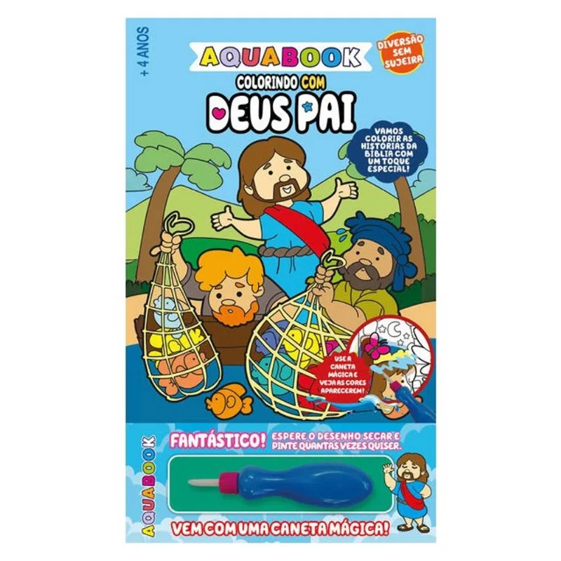 COLORINDO COM DEUS PAI AQUABOOK