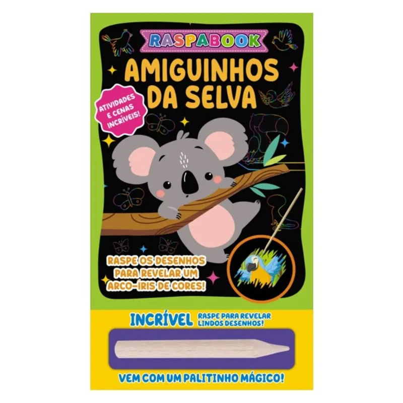 RASPABOOK AMIGUINHOS DA SELVA