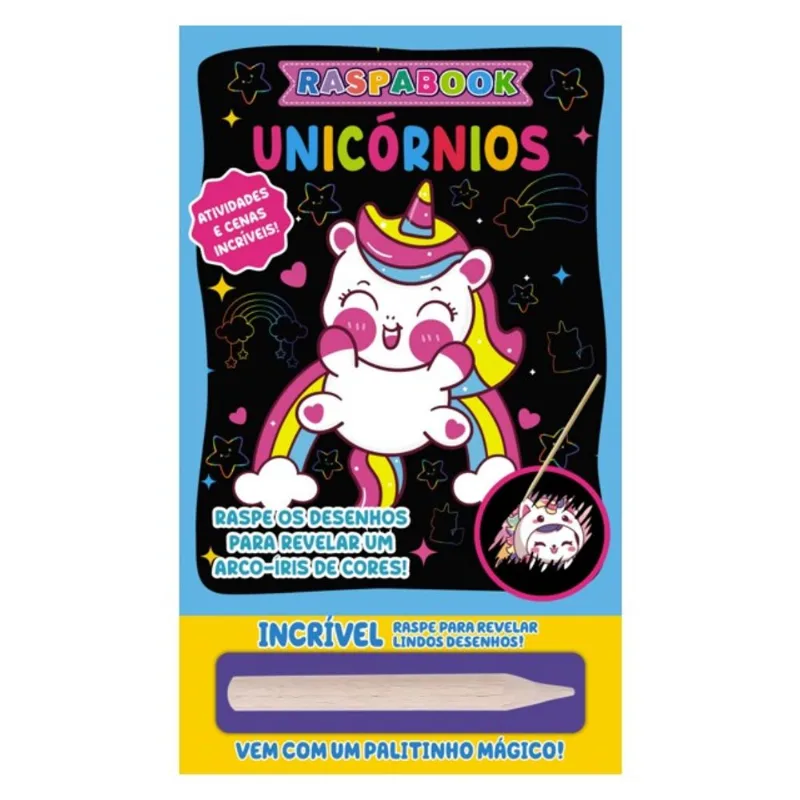 RASPABOOK UNICÓRNIOS