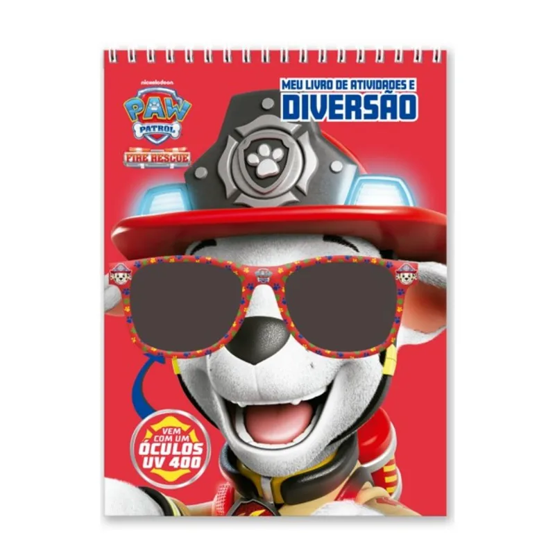 PATRULHA CANINA MEU LIVRO DE ATIVIDADES E DIVERSÃO