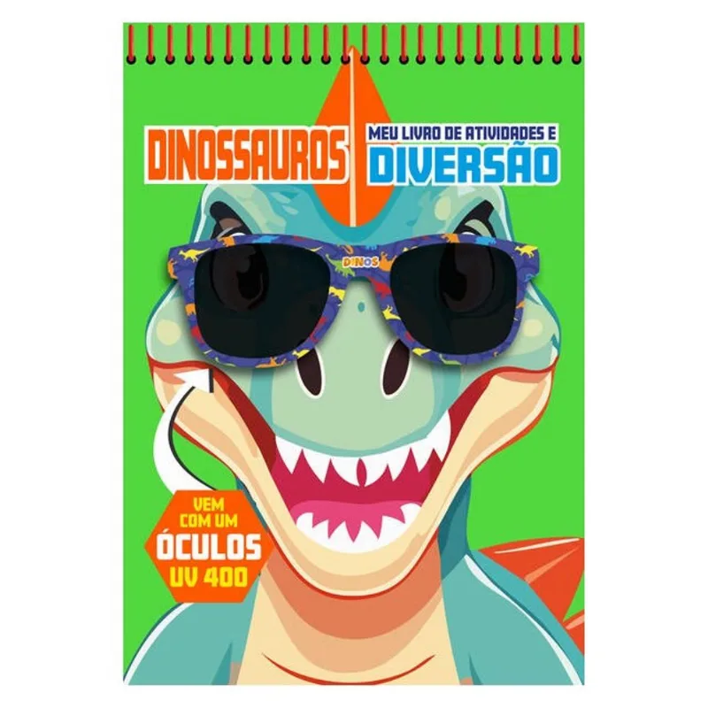 DINOSSAUROS MEU LIVRO DE ATIVIDADES E DIVERSÃO