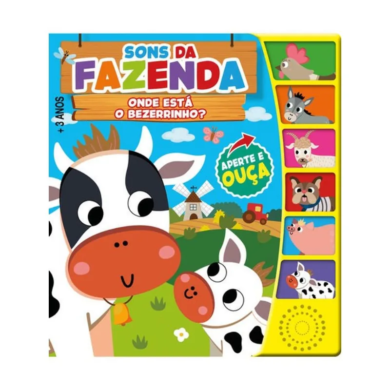 SONS DA FAZENDA - ONDE ESTÁ O BEZERRINHO? - LIVRO SONORO