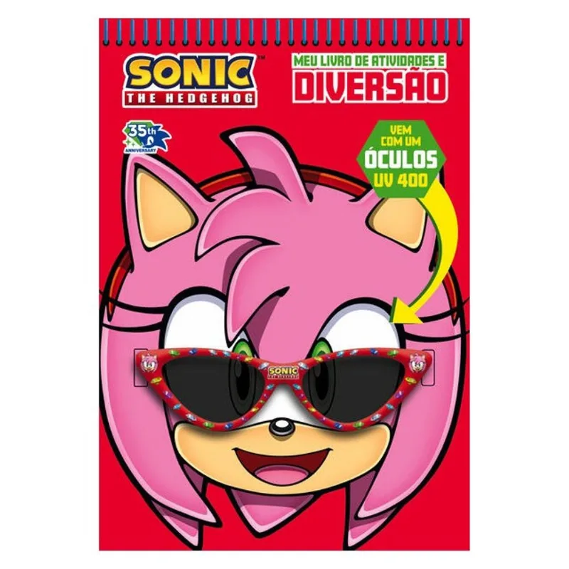 SONIC MEU LIVRO DE ATIVIDADES E DIVERSÃO