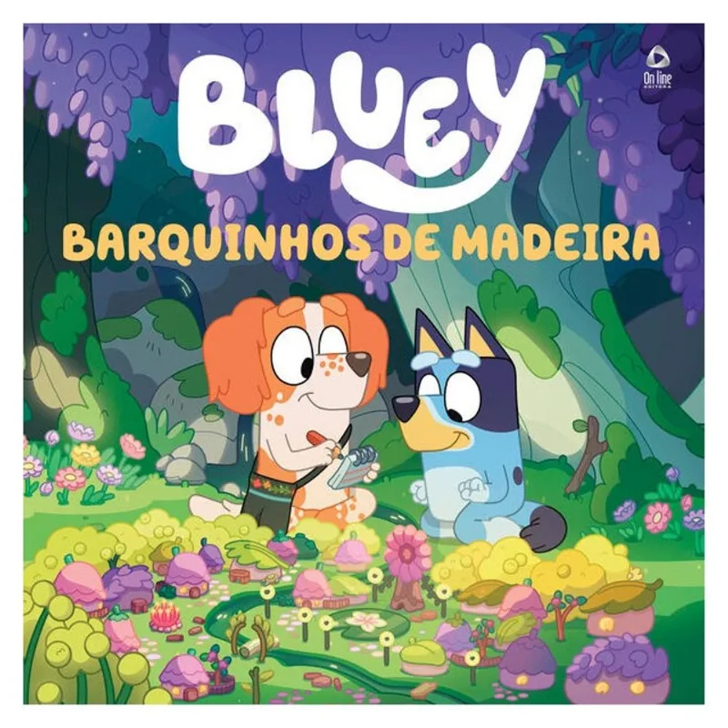BLUEY LIVRO DE HISTÓRIA - BARQUINHOS DE MADEIRA