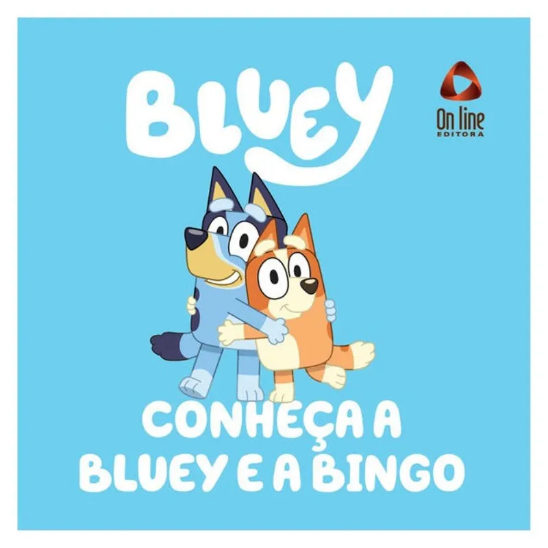 BLUEY LIVRO DE HISTÓRIA - CONHEÇA A BLUEY E A BINGO