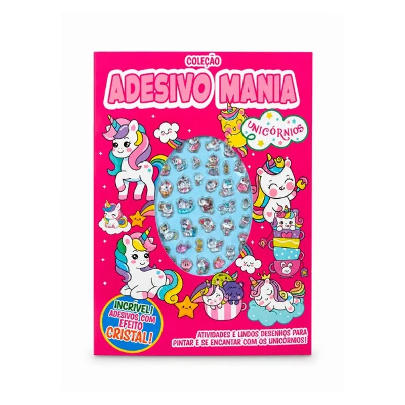 COLEÇÃO ADESIVO MANIA - UNICÓRNIOS