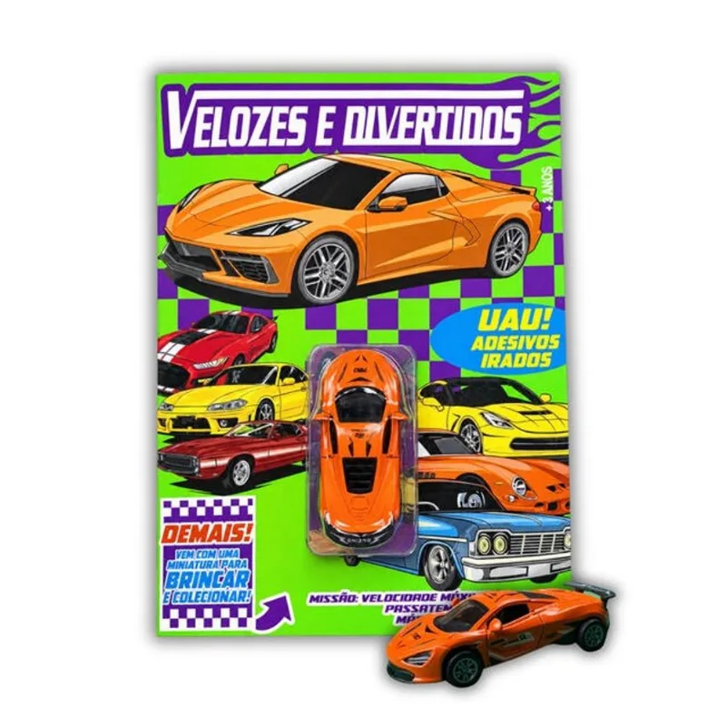 VELOZES E DIVERTIDOS - CARRO LARANJA