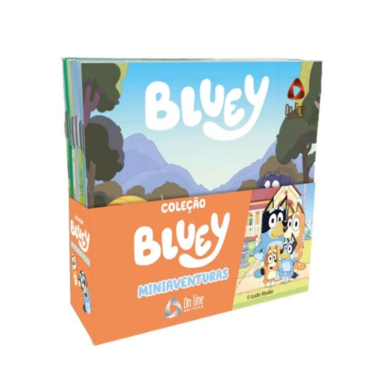 BLUEY COLEÇÃO MINIAVENTURAS VOL. 2 | COLEÇÃO DE 8 LIVRINHOS