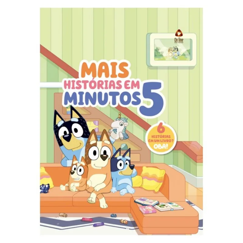 BLUEY MAIS HISTÓRIAS EM 5 MINUTOS