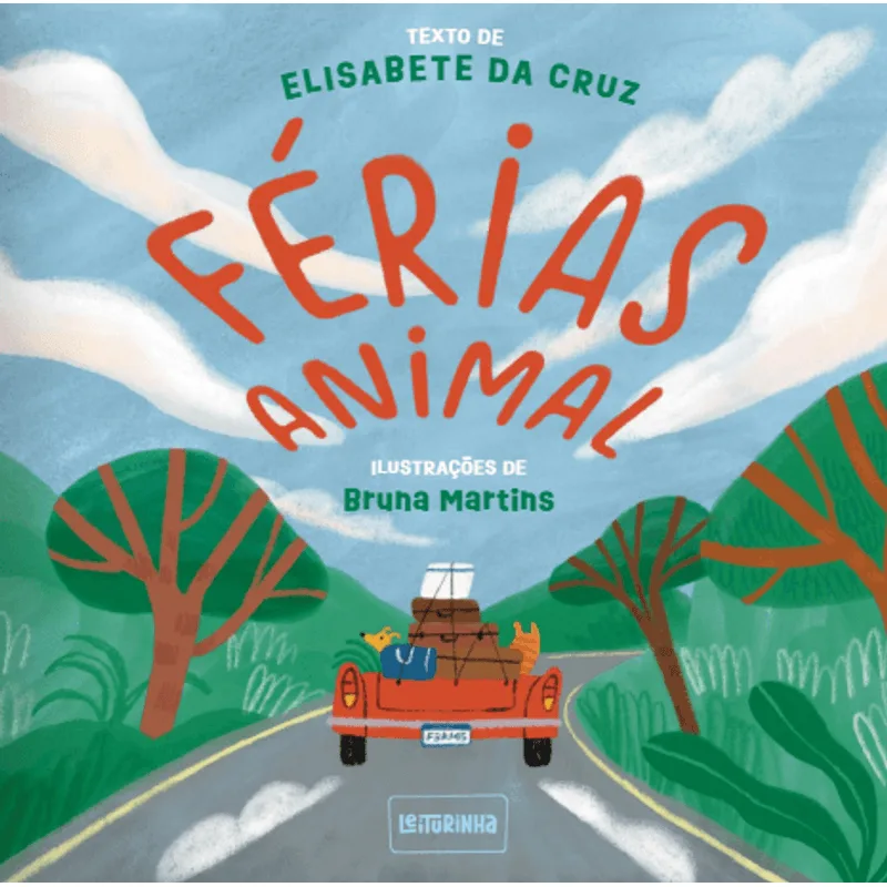 Livro Férias animal - Original Leiturinha