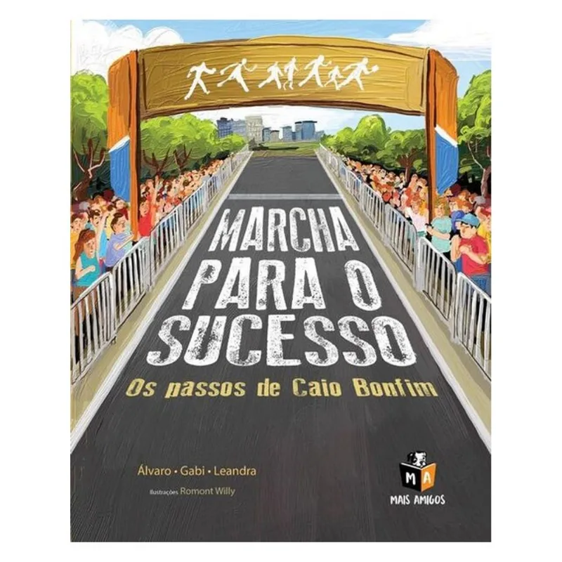 MARCHA PARA O SUCESSO: OS PASSOS DE CAIO BONFIM