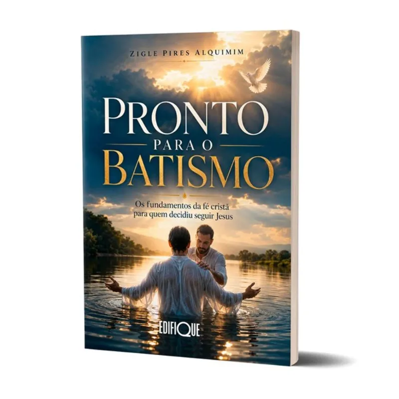LIVRO PRONTO PARA O BATISMO - ZIGLE PIRES ALQUIMIM