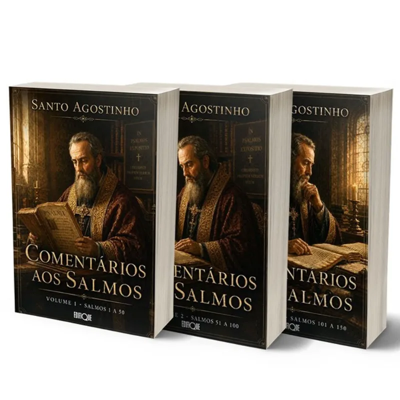 COLEÇÃO COMENTÁRIO AOS SALMOS - SANTO AGOSTINHO