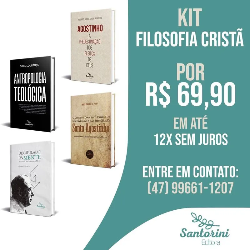 Kit Filosofia Cristã