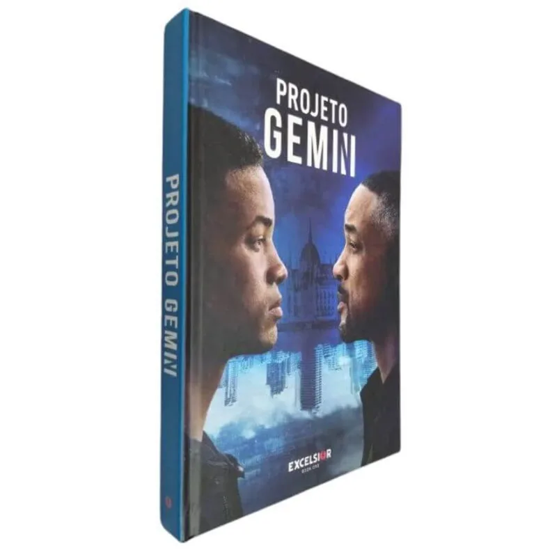 Livro Físico Projeto Gemini Capa Dura Baseado No Filme De Ang Lee