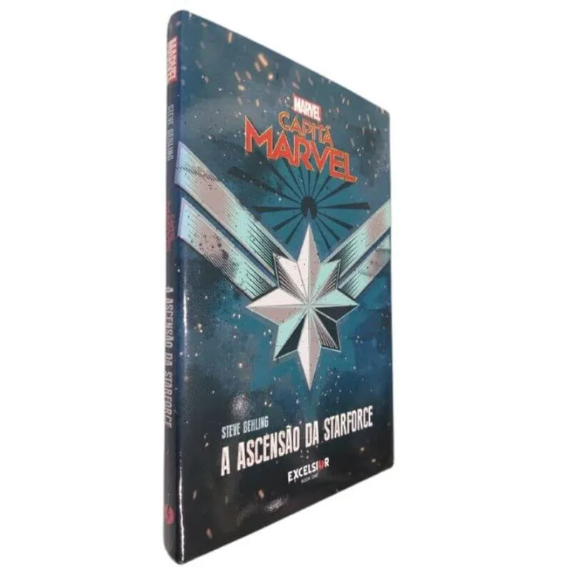Livro Físico Capitã Marvel Steve Behling A Ascensão Da Starforce Capa Dura