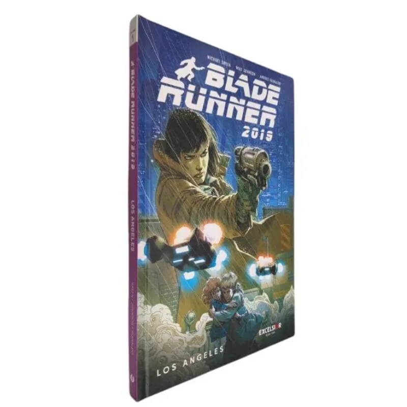Livro Físico Em Formato Hq Graphic Novel Blade Runner 2019 Vol. 1 Los Angeles M. Green M. Johnson A. Guinaldo Capa Dura