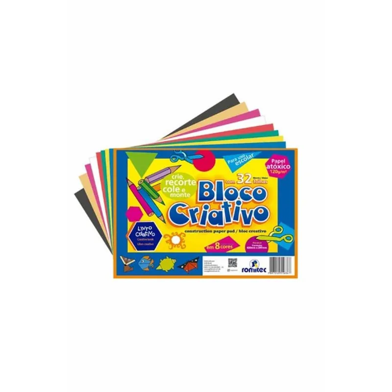 BLOCO CRIATIVO A3 32 FOLHAS