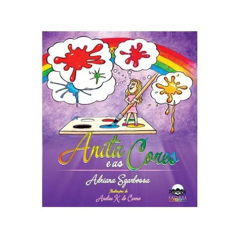 Livro Infantil: Anita E As Cores