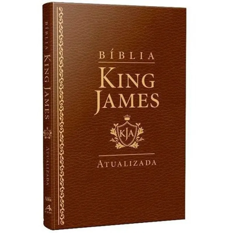 Bíblia King James Atualizada Slim Marrom