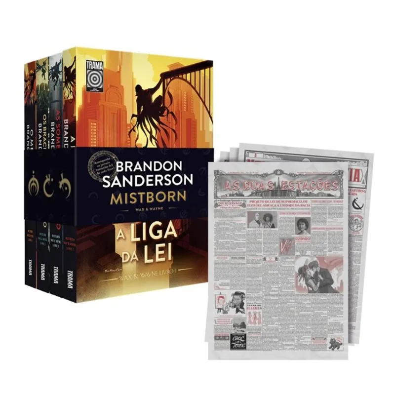 BOX MISTBORN: WAX & WAYNE - BROCHURA - VOL. 1