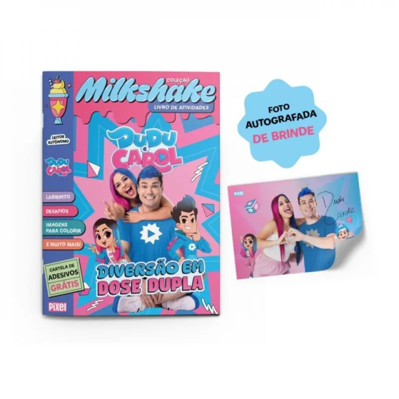 Coleção milkshake - dudu E carol: diversão em dose dupla! edição com brinde