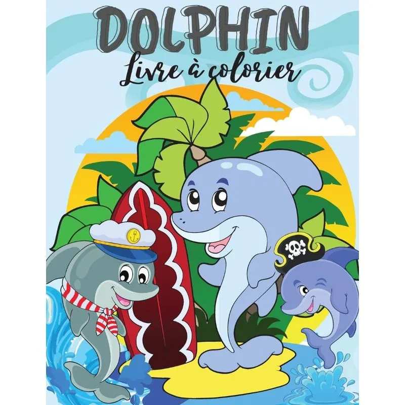 Dolphin Livre à colorier