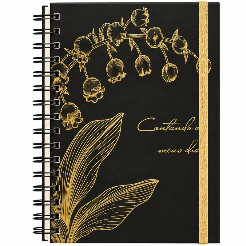 Planner Contando os Meus Dias | Capa Lírio do Vale