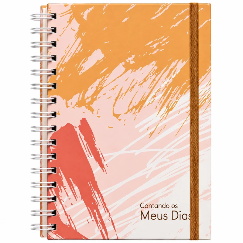 Planner Contando os Meus Dias | Capa Rascunho