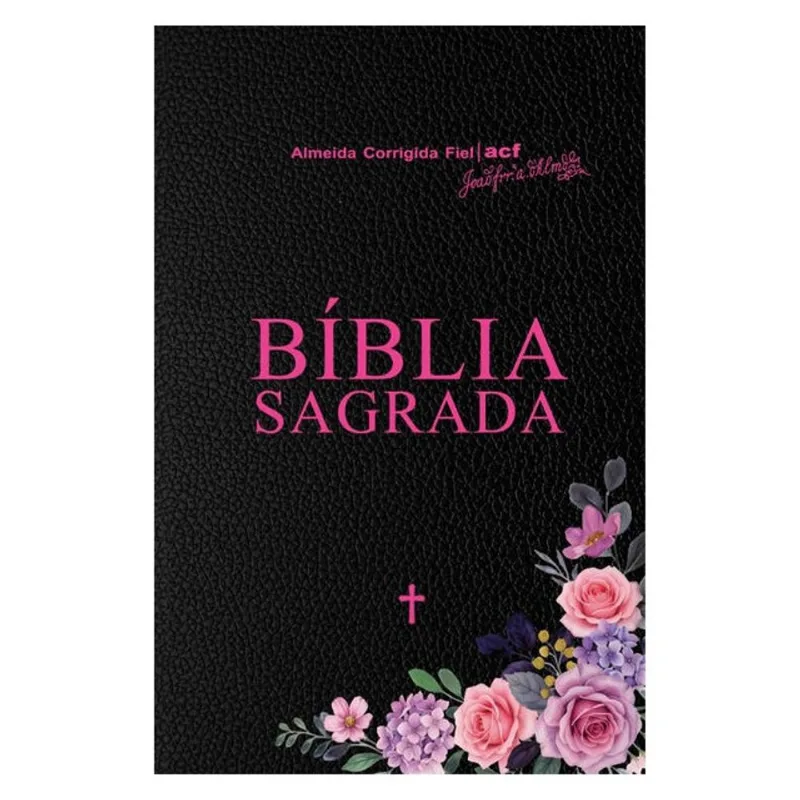BÍBLIA SAGRADA ALMEIDA CORRIGIDA FIEL - ROSA