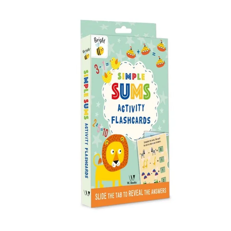 SIMPLE SUMS ACTIVITY - FLASHCARDS