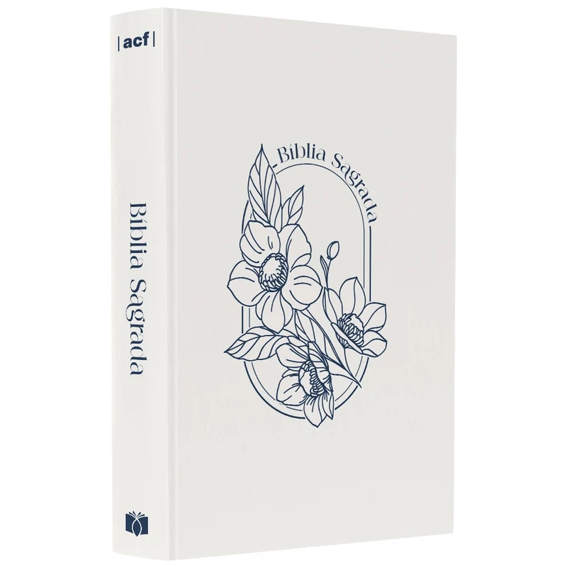 Bíblia Sagrada Flores | ACF | Letra Normal | Capa Brochura