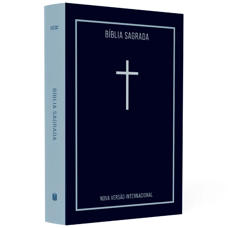 Bíblia Sagrada Cruz Azul | NVI | Capa Brochura