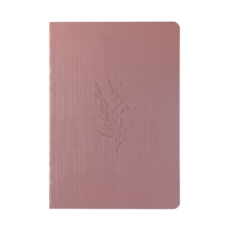 Bloco de Anotações Flor Minimalista | Capa Brochura