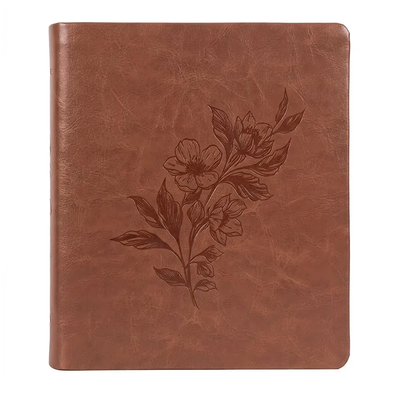 Bíblia Sagrada Leia e Anote Flor do Campo | NVI | Letra Grande | Capa Luxo Fendi