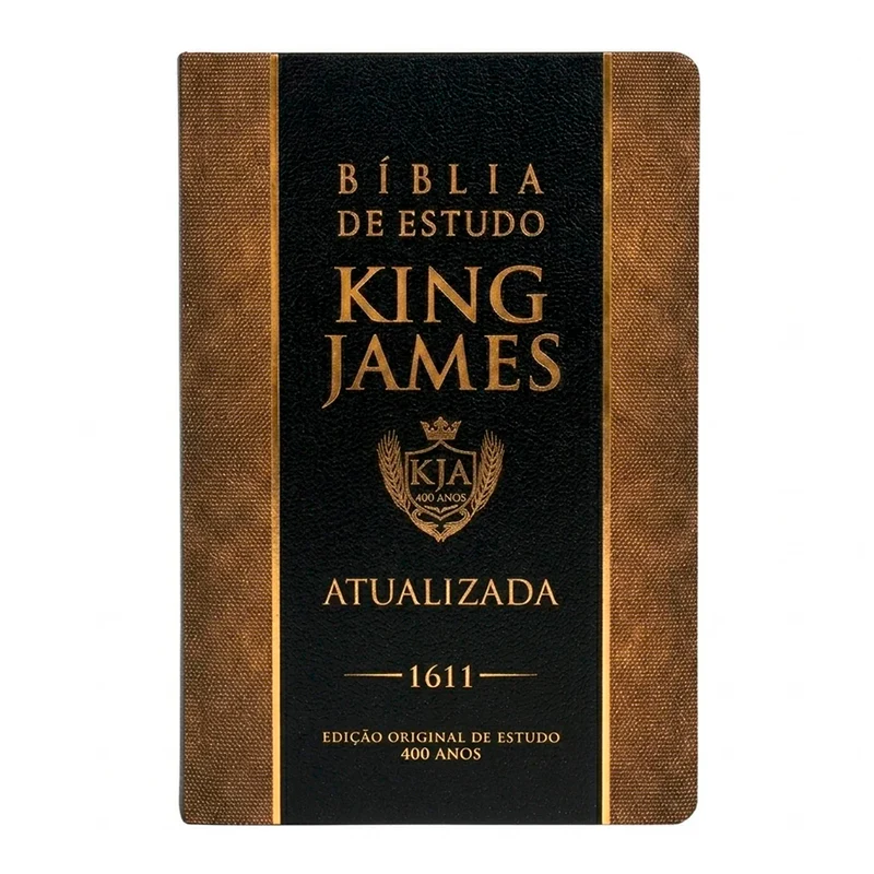 Bíblia de Estudo King James 1611 | KJA 400 Anos| Full Collor | Capa Dura