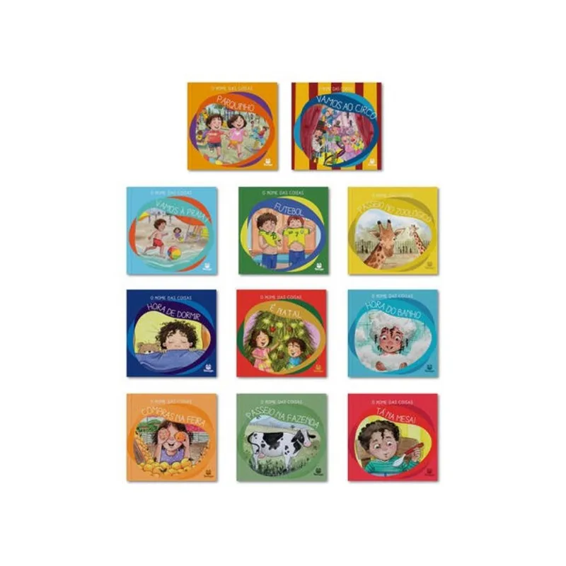 O NOME DAS COISAS - COLEÇÃO COM 11 VOLUMES