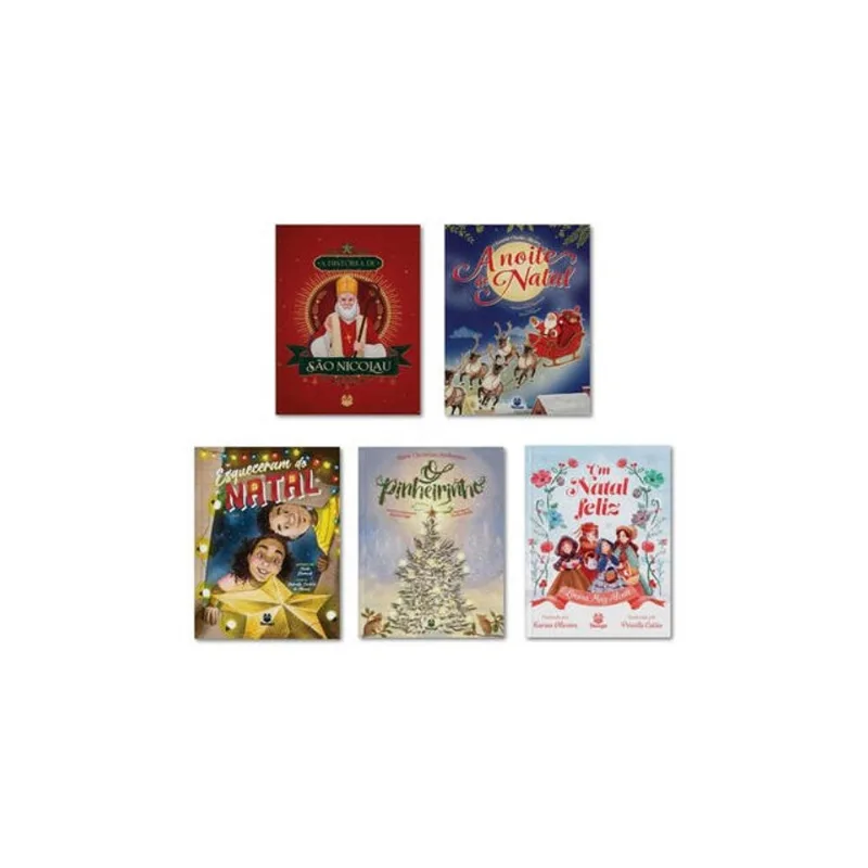 HISTÓRIAS DE NATAL PARA CRIANÇAS - 5 LIVROS